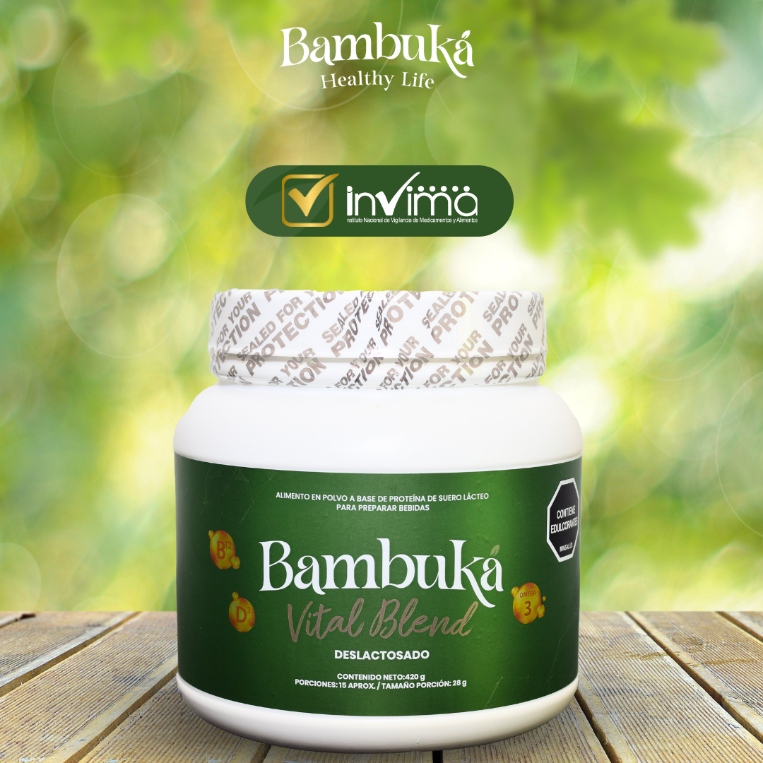 Tarro de Bambuká avalado con Registro Invima Colombia 