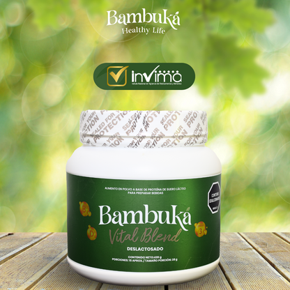 Tarro de Bambuká avalado con Registro Invima Colombia 